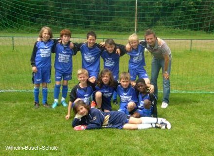 Wilhelm-Busch-Schule: Toller Erfolg bei der Fuball-Grundschulmeisterschaft