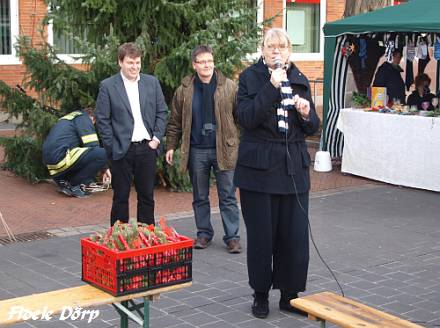 Erffnung des OBV-Weihnachtsmarktes 2009 (Foto: Fidele Drp)