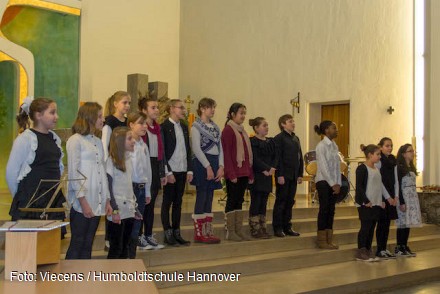 Der kleine Chor der Humboldtschule Hannover