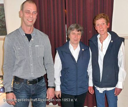 Ren Bley, Inge Steinborn und Claudia Marwede (v.l.)