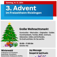 3. Advent im Freizeitheim Ricklingen