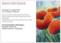 KunstWerkStatt in Ricklingen: Malerei trifft Floristik
