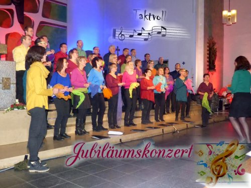 Jubilumskonzert 25 Jahre Chor Taktvoll