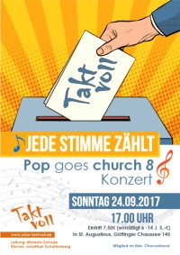 Chor Taktvoll: Pop goes Church 8