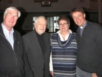 Herbert Strwold, Winfried Dahn, Silke Peppermller und Pfarrer Thomas Berkefeld (v.l.