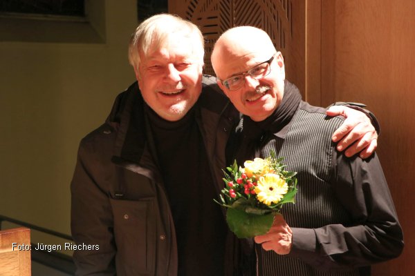 Winfried Dahn und Prof. Martin Lcker (Foto: Jrgen Riechers)