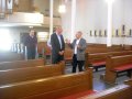 Kleine Kirchen- und Orgelfhrung fr OB-Kandidat Dr. Eckhard Scholz