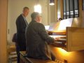 Kleine Kirchen- und Orgelfhrung fr OB-Kandidat Dr. Eckhard Scholz