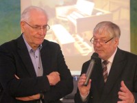 Prof. Rolf Wernstedt und Winfried Dahn (v.l. / Foto: Jrgen Riechers)