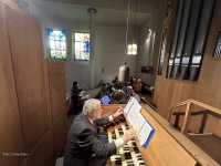Winfried Dahn begeht 60-jhriges Jubilum im Orgeldienst