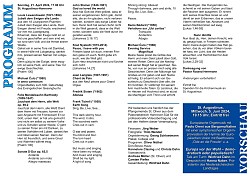 Programm Seite 2 und 3