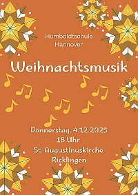 Weihnachtsmusik der Humboldtschule Hannover