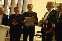 Besonderer Dank an Prof. Thomas Lennartz (Foto: Michael Galle)