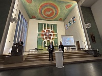 Thomas Klapproth, Freidrich Feldkamp und Wolfgang Semmet (v.l./Foto: Michael Galle)